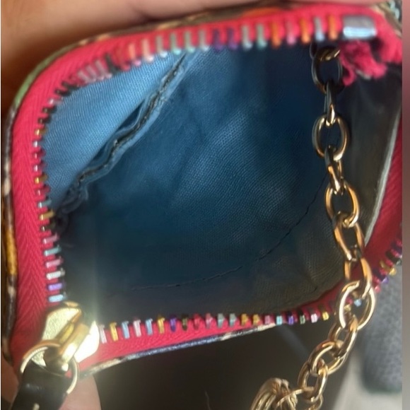 Dooney & Bourke heart 💜 coin purse with key ring/zipper pull - Picture 12 of 12